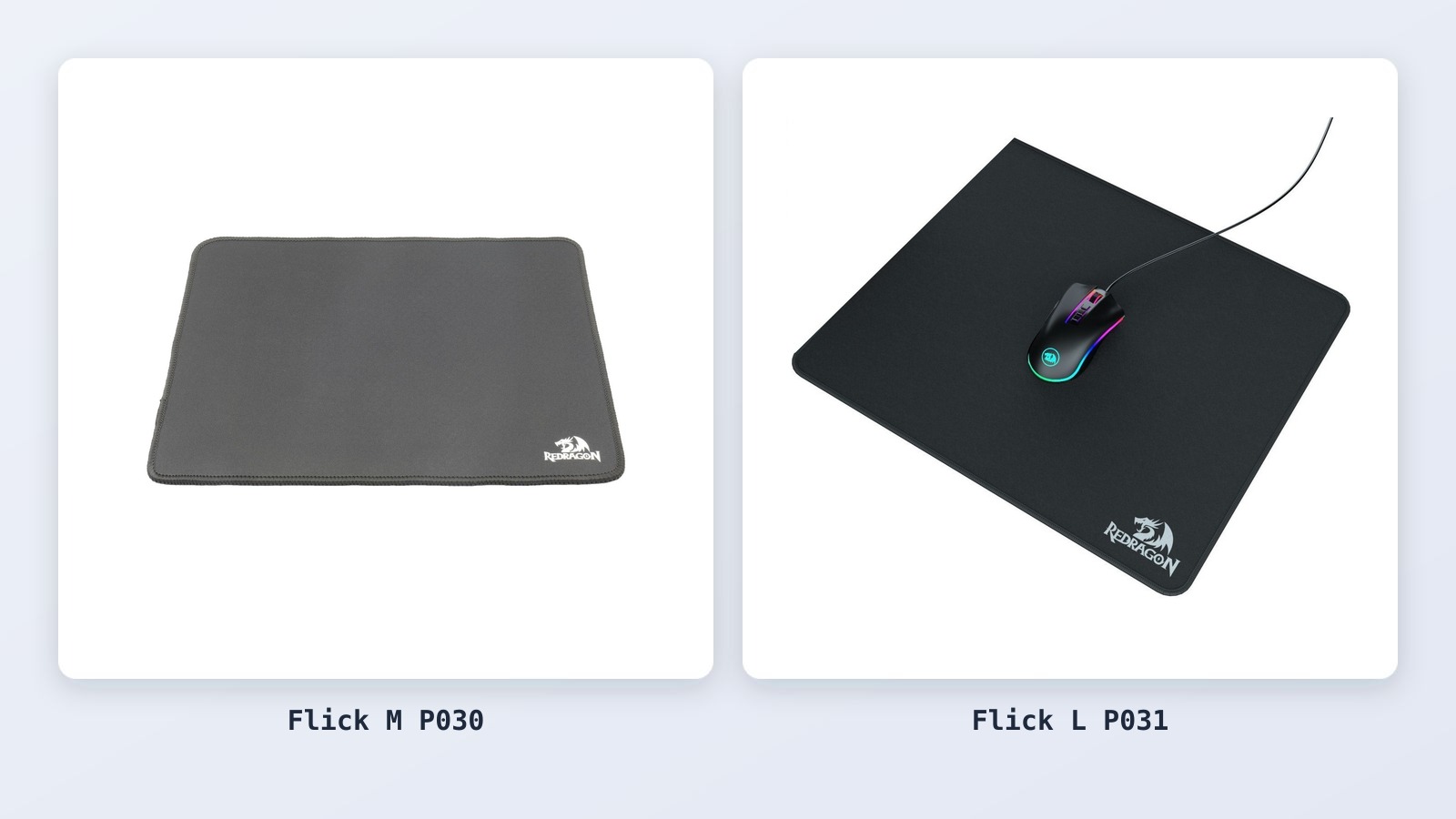Redragon Flick M ou L: qual mousepad cabe na sua mesa?