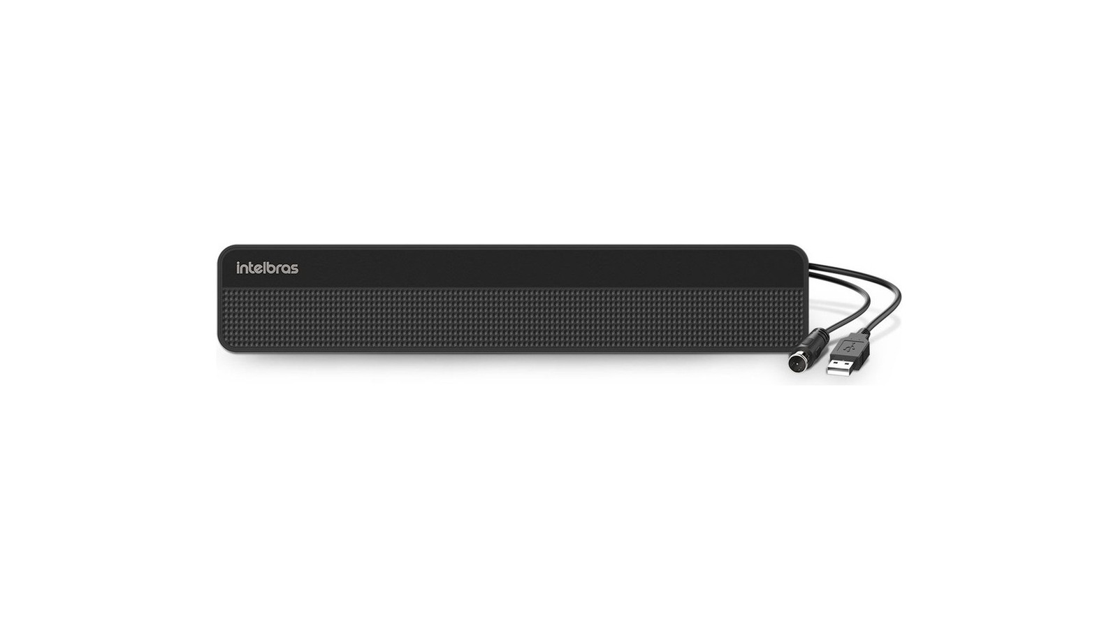 Antena Intelbras AI 3101: liga na USB da TV, mas a rua decide o sinal