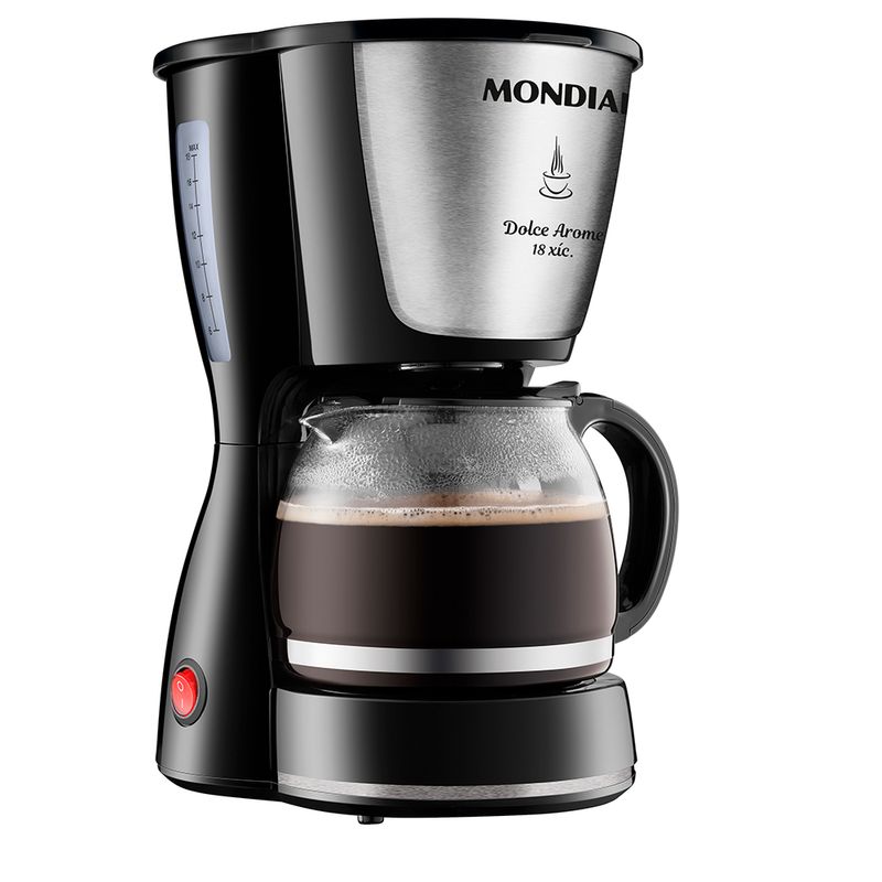 Cafeteira elétrica Mondial Dolce Arome C-30-18X com jarra de vidro