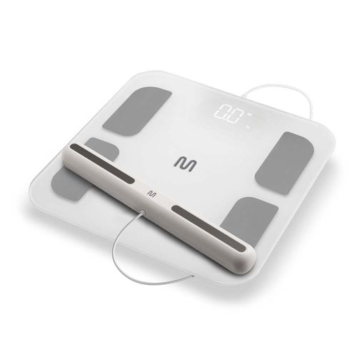 Balança inteligente Multilaser BioHealth Pro HC060N com handle de medição