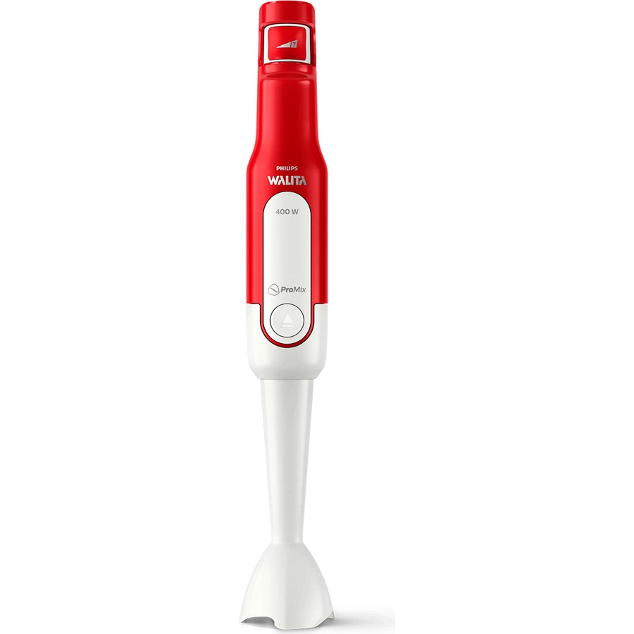Mixer Philips Walita ProMix RI2622 nas cores vermelho e branco